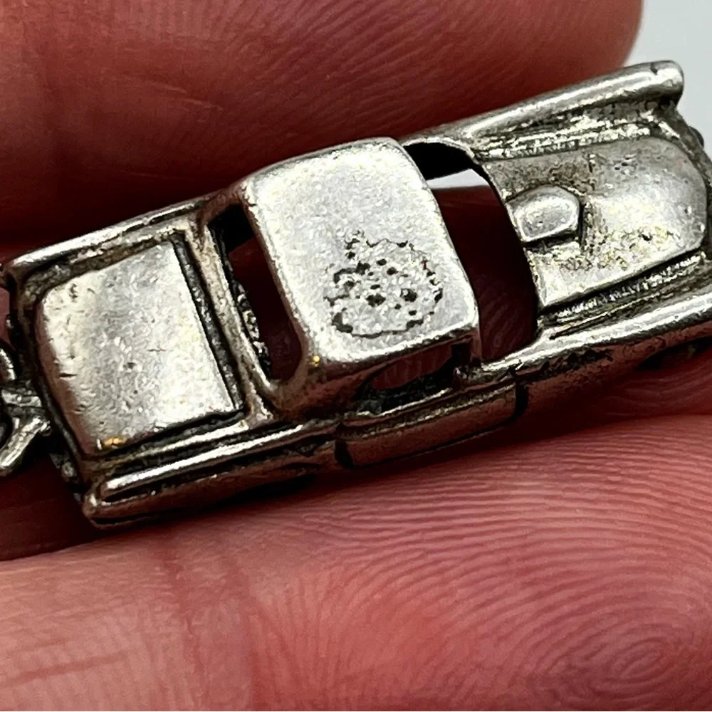 Rare vintage 1950’s Thunderbird car Sterling silver charm pendant